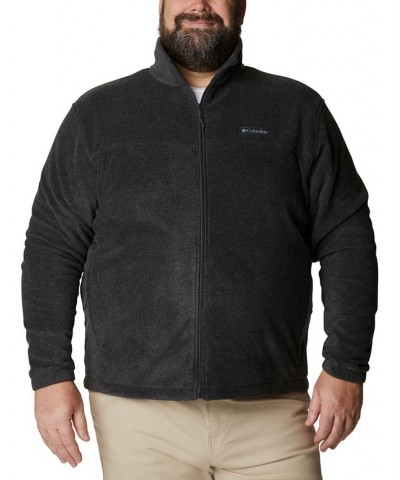 Men's Big & Tall Steens Mountain Fleece Jacket Charcoal Heather $28.04 Jackets