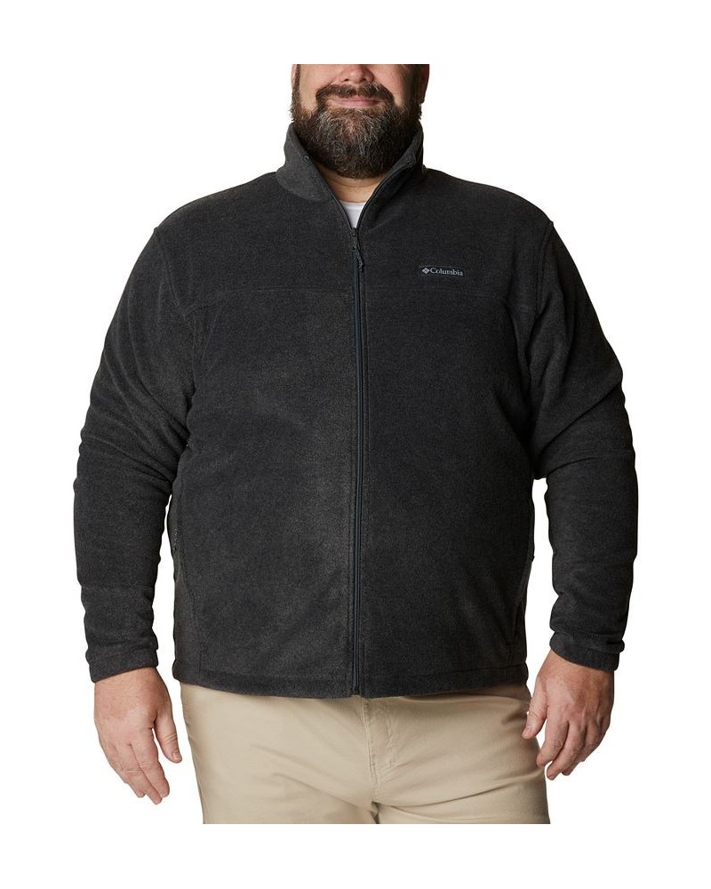 Men's Big & Tall Steens Mountain Fleece Jacket Charcoal Heather $28.04 Jackets