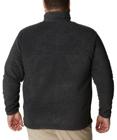 Men's Big & Tall Steens Mountain Fleece Jacket Charcoal Heather $28.04 Jackets