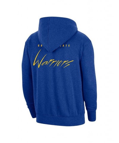 Men's Heather Royal Golden State Warriors Courtside Versus Flight Pullover Hoodie $33.60 Sweatshirt