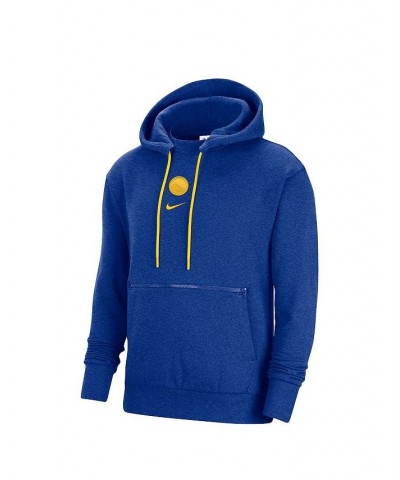 Men's Heather Royal Golden State Warriors Courtside Versus Flight Pullover Hoodie $33.60 Sweatshirt