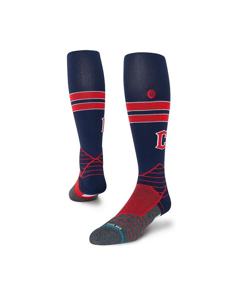 Men's Cleveland Guardians Big C Diamond Pro Team Tube Socks $20.39 Socks