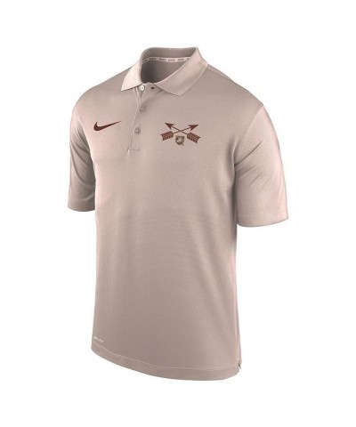 Men's Tan Army Black Knights Rivalry Varsity Performance Polo Shirt $30.00 Polo Shirts