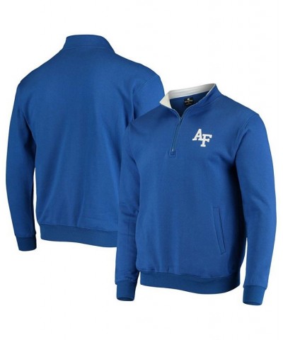 Men's Royal Air Force Falcons Tortugas Logo Quarter-Zip Jacket $30.59 Sweatshirt