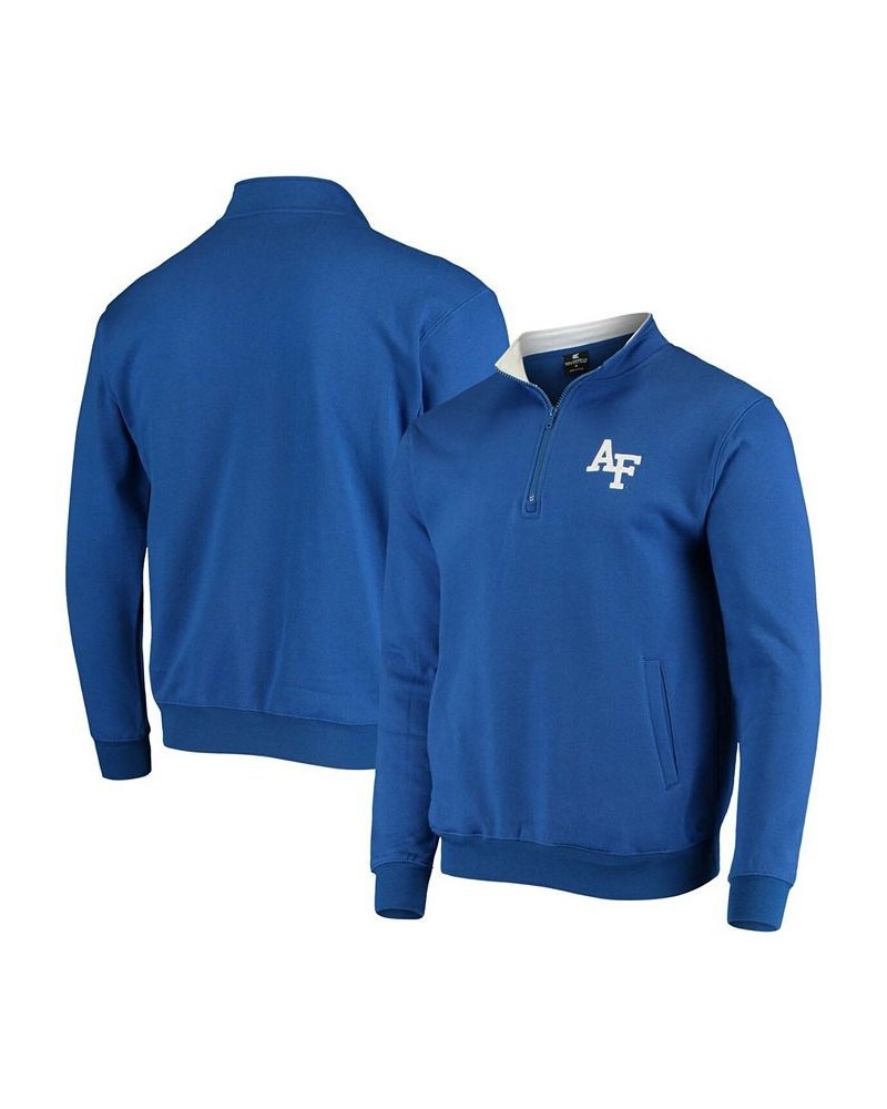 Men's Royal Air Force Falcons Tortugas Logo Quarter-Zip Jacket $30.59 Sweatshirt