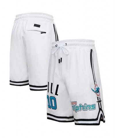 Men's Tyreek Hill Black Miami Dolphins Player Name and Number Shorts $42.90 Shorts