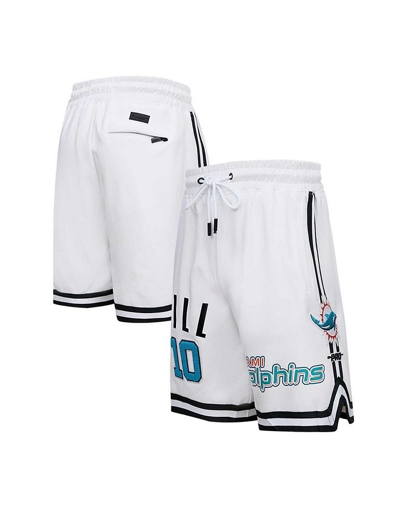 Men's Tyreek Hill Black Miami Dolphins Player Name and Number Shorts $42.90 Shorts