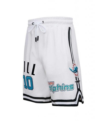 Men's Tyreek Hill Black Miami Dolphins Player Name and Number Shorts $42.90 Shorts