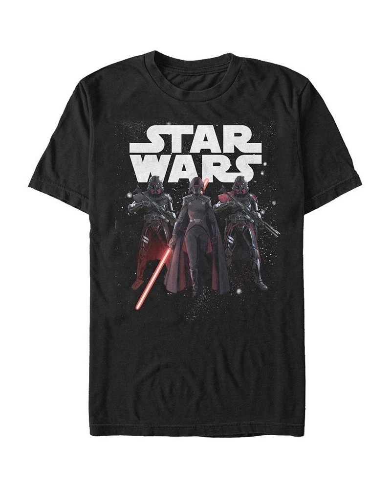 Star Wars Men's Jedi Fallen Order Purge Trooper Galaxy Group T-shirt Black $18.19 T-Shirts