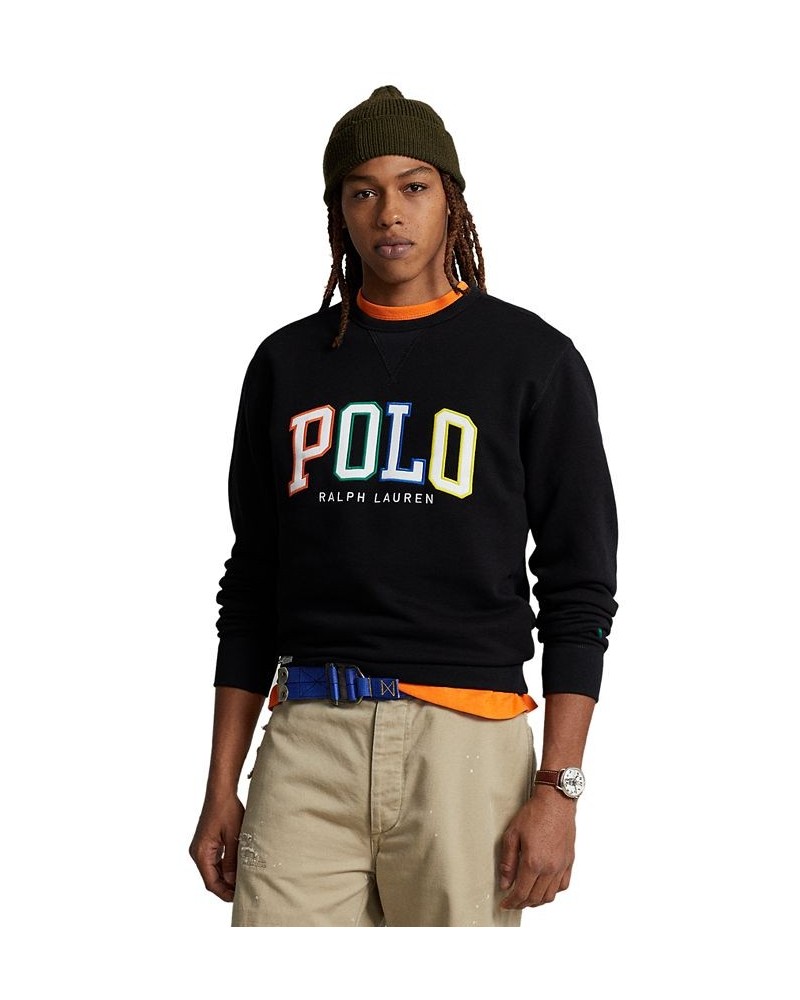 Men's RL Fleece Logo Sweatshirt Black $44.46 Sweatshirt