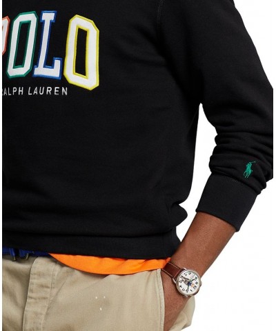 Men's RL Fleece Logo Sweatshirt Black $44.46 Sweatshirt