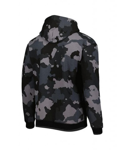 Men's Black Buffalo Bills Camo Pullover Hoodie $38.40 Sweatshirt