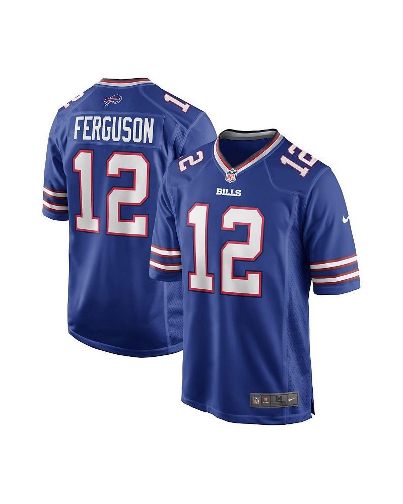 Men's Joe Ferguson Royal Buffalo Bills Game Retired Player Jersey $65.80 Jersey