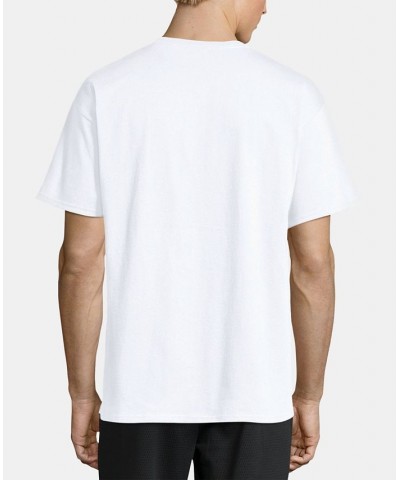 Men's Script Logo T-Shirt White $11.50 T-Shirts