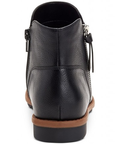 Oaklynn Zip Booties Black $20.26 Shoes