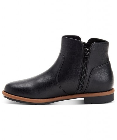 Oaklynn Zip Booties Black $20.26 Shoes