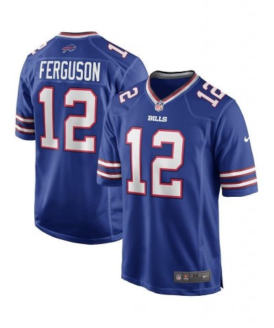 Men's Joe Ferguson Royal Buffalo Bills Game Retired Player Jersey $65.80 Jersey