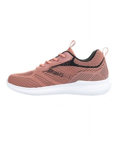 Women's Travelbound Pixel Sneakers Pink $35.68 Shoes