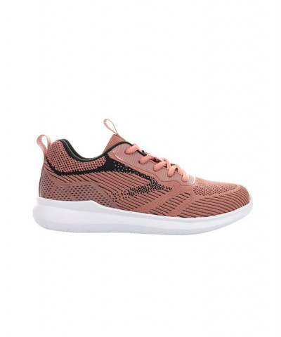 Women's Travelbound Pixel Sneakers Pink $35.68 Shoes