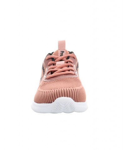 Women's Travelbound Pixel Sneakers Pink $35.68 Shoes