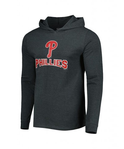 Men's Heather Red, Heather Charcoal Philadelphia Phillies Meter Pullover Hoodie and Joggers Set $36.00 Pajama