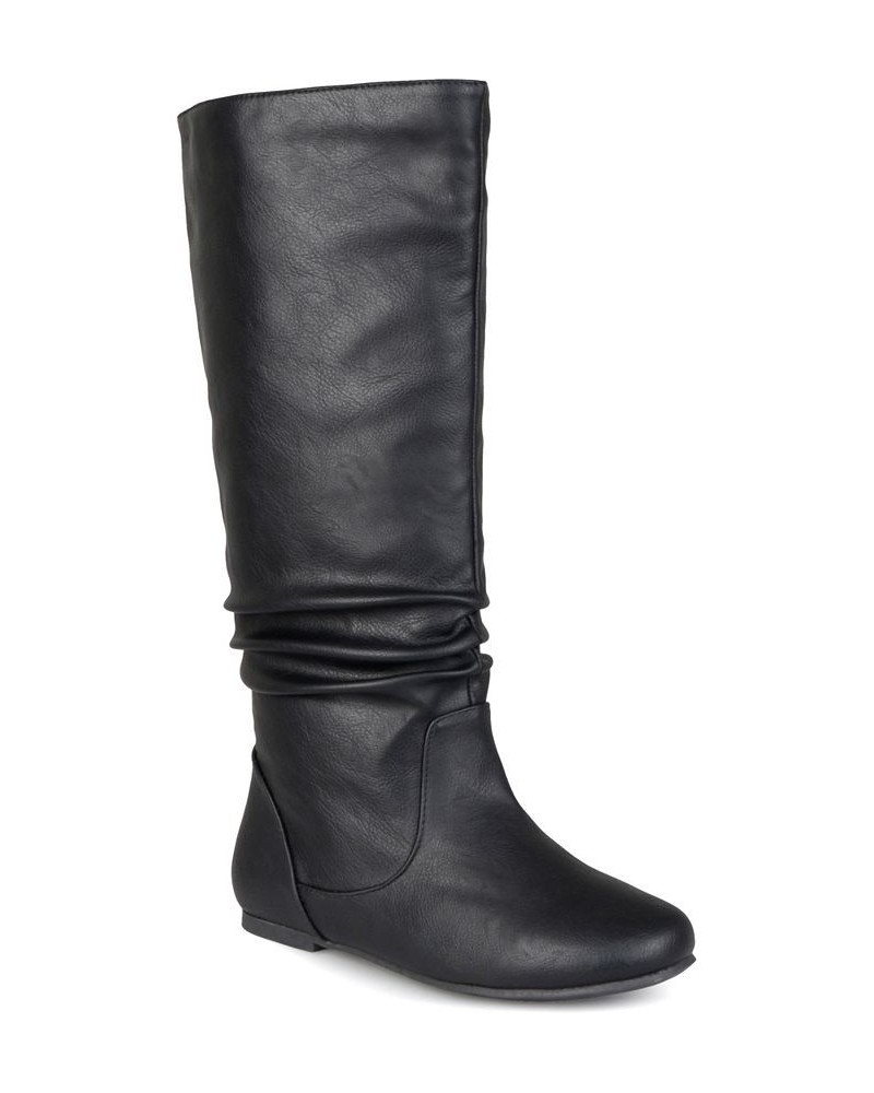 Women's Jayne Extra Wide Calf Boots Black $45.00 Shoes