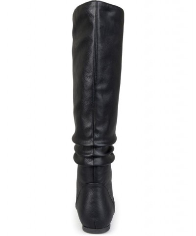 Women's Jayne Extra Wide Calf Boots Black $45.00 Shoes