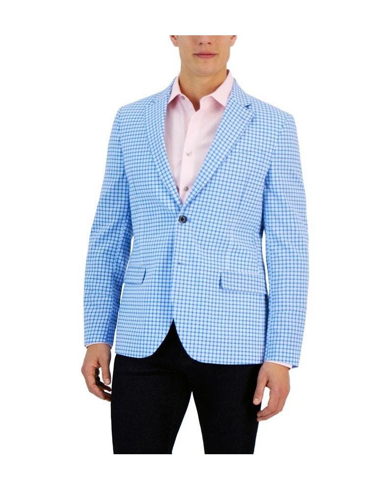 Men's Modern-Fit Stripe Seersucker Sport Coat PD06 $36.55 Blazers