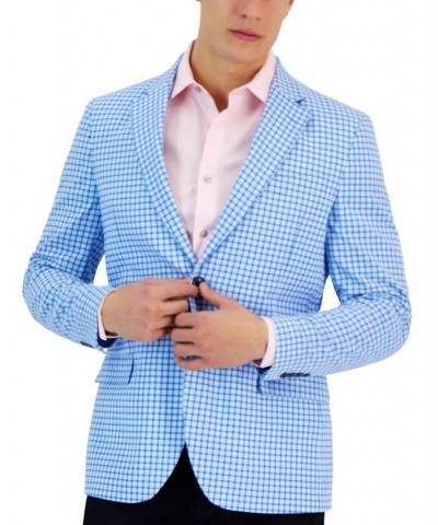 Men's Modern-Fit Stripe Seersucker Sport Coat PD06 $36.55 Blazers