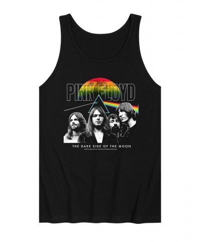 Men's Pink Floyd Group Tank Black $19.07 T-Shirts