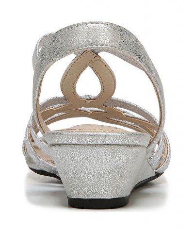 Yaya Strappy Dress Sandals Silver $38.40 Shoes