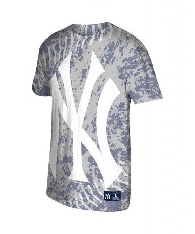 Men's Gray New York Yankees Jumbotron T-shirt $33.14 T-Shirts