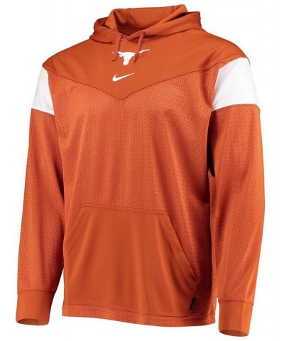 Men's Texas Orange Texas Longhorns Sideline Jersey Pullover Hoodie $43.34 Sweatshirt