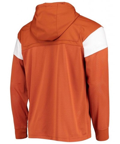 Men's Texas Orange Texas Longhorns Sideline Jersey Pullover Hoodie $43.34 Sweatshirt