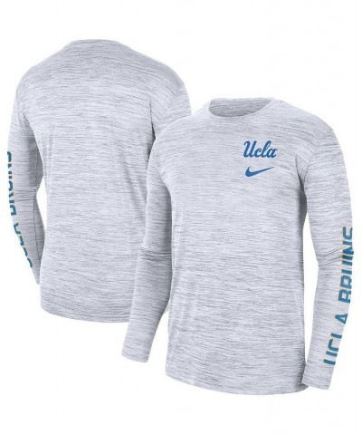 Men's White UCLA Bruins Velocity Legend Team Performance Long Sleeve T-shirt $26.49 T-Shirts