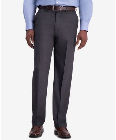 J.M. Men’s Premium Classic-Fit 4-Way Stretch Dress Pants Dark Charcoal $26.95 Pants