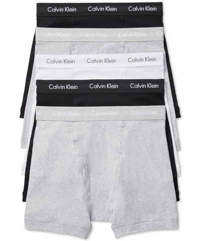 Men's 5-Pack Cotton Classic Boxer Briefs PD03 $28.41 Underwear