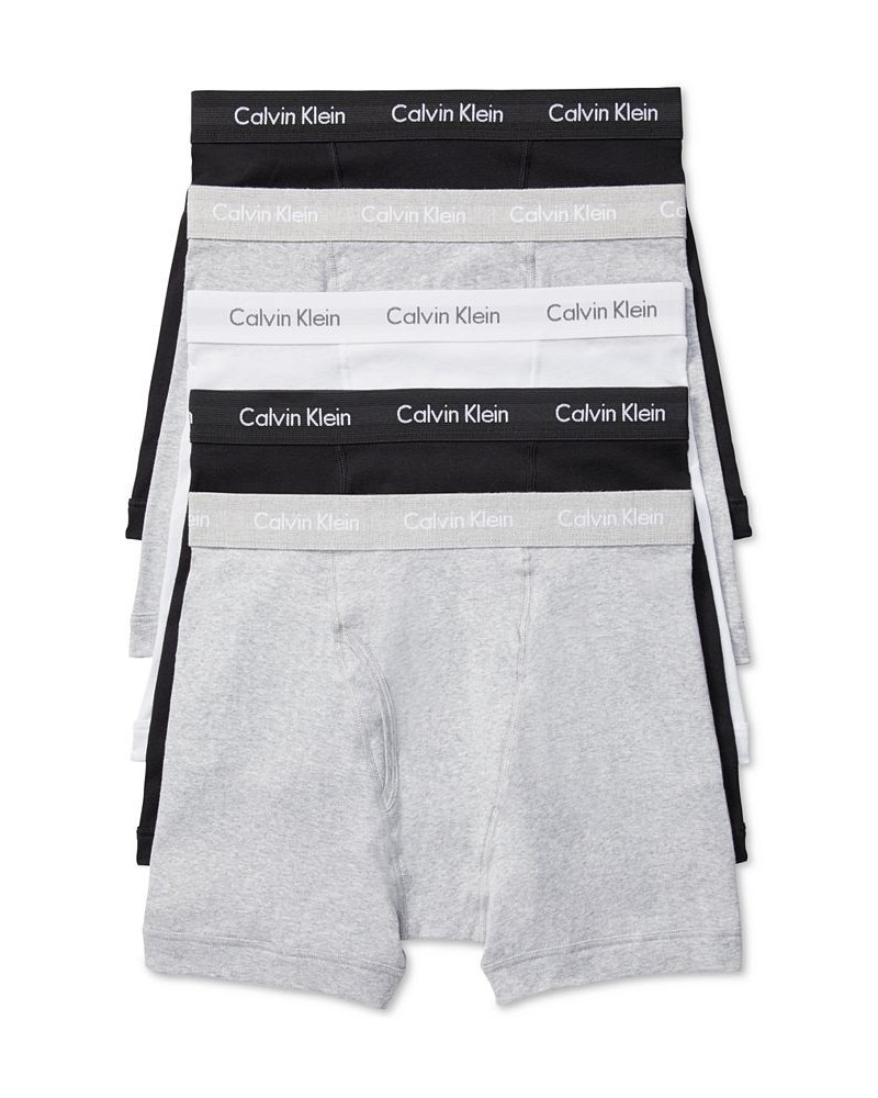 Men's 5-Pack Cotton Classic Boxer Briefs PD03 $28.41 Underwear