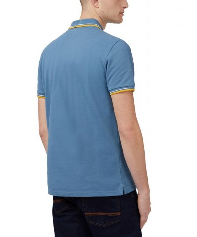 Men's Signature Tipped Short-Sleeve Polo Shirt PD03 $41.83 Polo Shirts