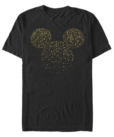 Men's Hotfix Mickey Short Sleeve Crew T-shirt Black $17.50 T-Shirts