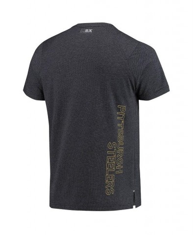 Men's Black Pittsburgh Steelers Motivation Performance T-shirt $18.90 T-Shirts