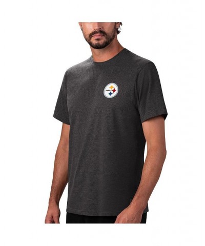 Men's Black Pittsburgh Steelers Motivation Performance T-shirt $18.90 T-Shirts