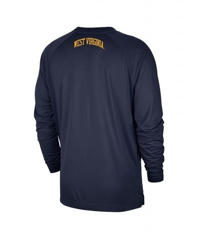 Men's Navy West Virginia Mountaineers Basketball Spotlight Performance Raglan T-shirt $28.70 T-Shirts