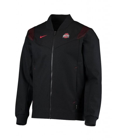 Men's Black Ohio State Buckeyes Full-Zip Bomber Jacket $49.60 Jackets