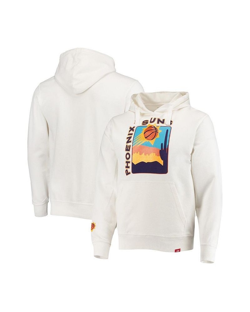 Men's White Phoenix Suns Street Capsule Blake Pullover Hoodie $46.74 Sweatshirt