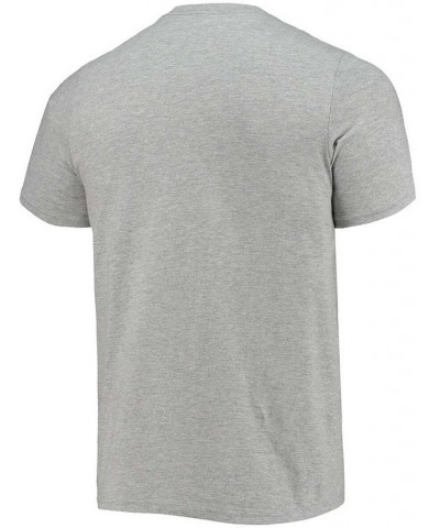 Men's Heathered Gray Arsenal Primary Logo Amplifier T-shirt $13.02 T-Shirts