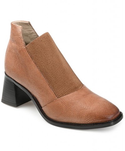 Women's Stylla Bootie Tan/Beige $73.60 Shoes