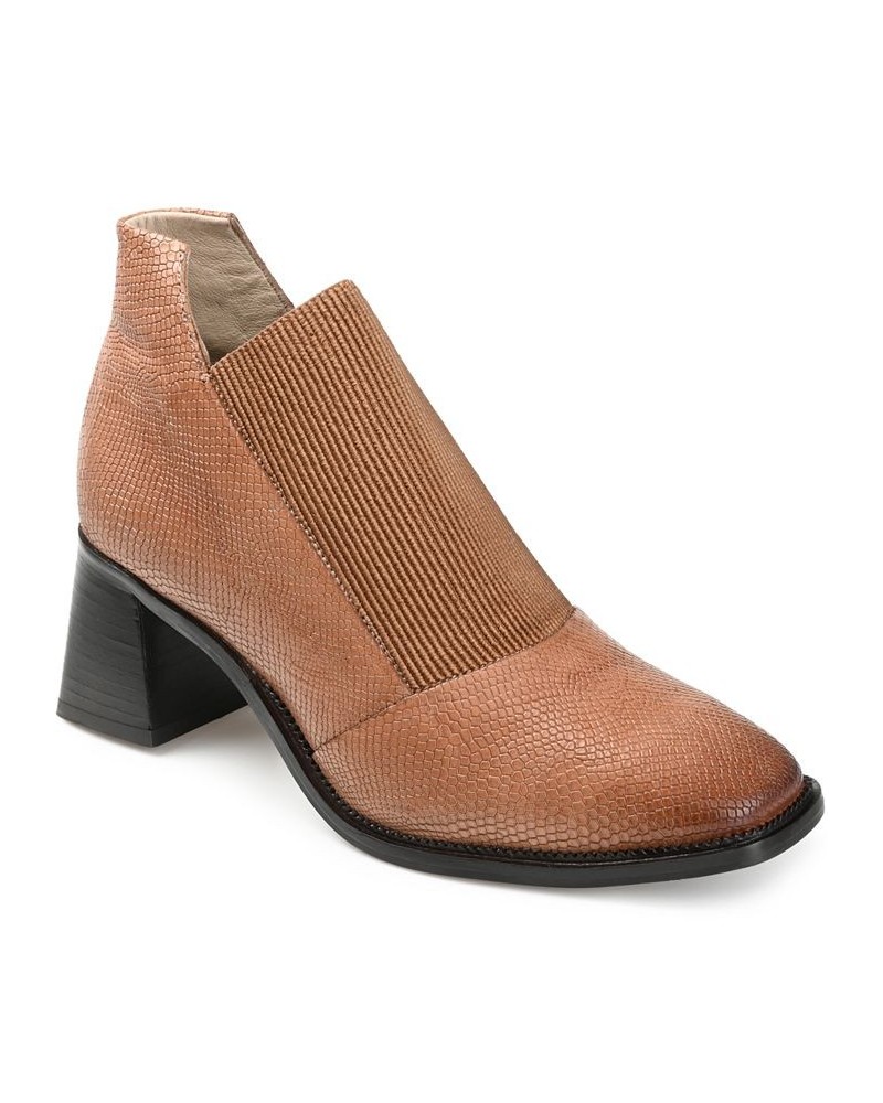 Women's Stylla Bootie Tan/Beige $73.60 Shoes