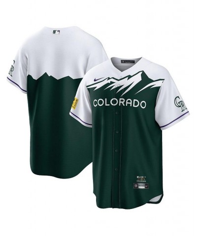 Men's Green Colorado Rockies 2022 City Connect Replica Team Jersey $76.54 Jersey