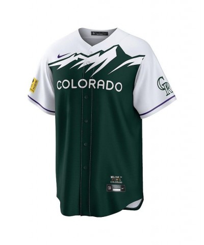 Men's Green Colorado Rockies 2022 City Connect Replica Team Jersey $76.54 Jersey